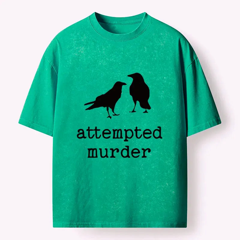Japanese Washed T-Shirt for Daily Wear