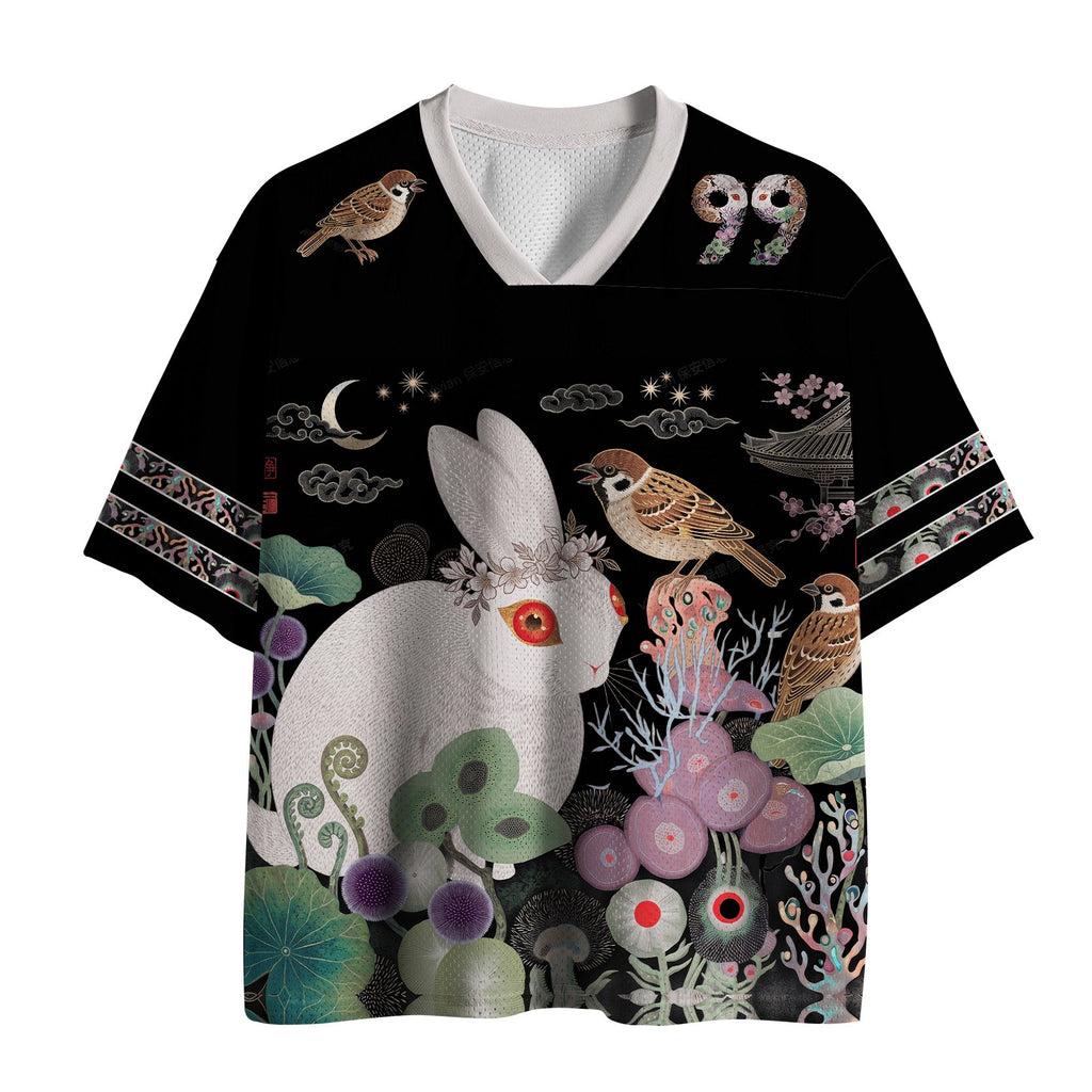 Funny Rabbit Mesh Jersey for Summer