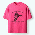 Kyoto-Lion Life Out Of Control Washed T-Shirt