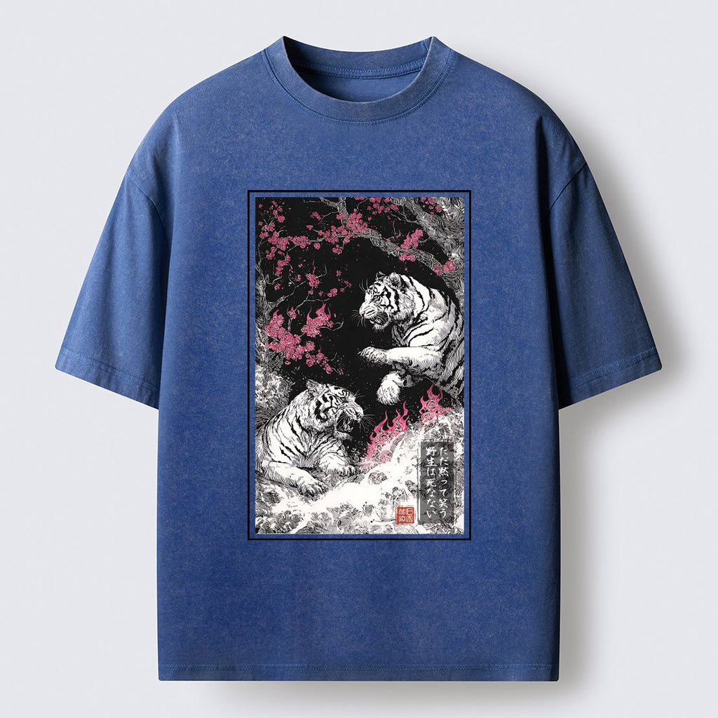 Vintage Kyoto-Lion T-Shirt Free Shipping