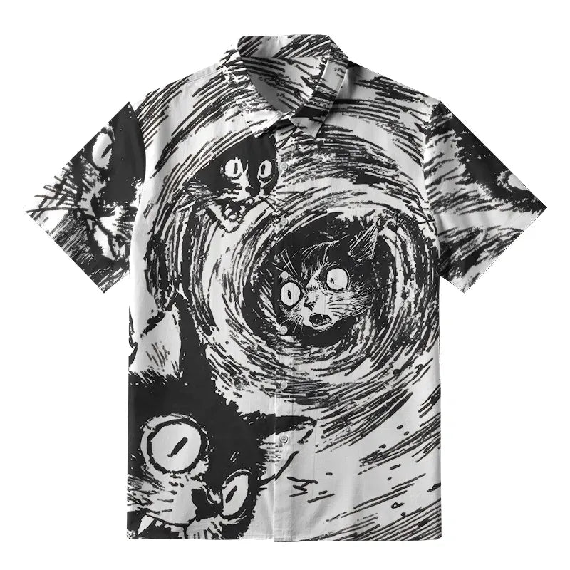 Vintage Vortex Cat Shirt Best Seller
