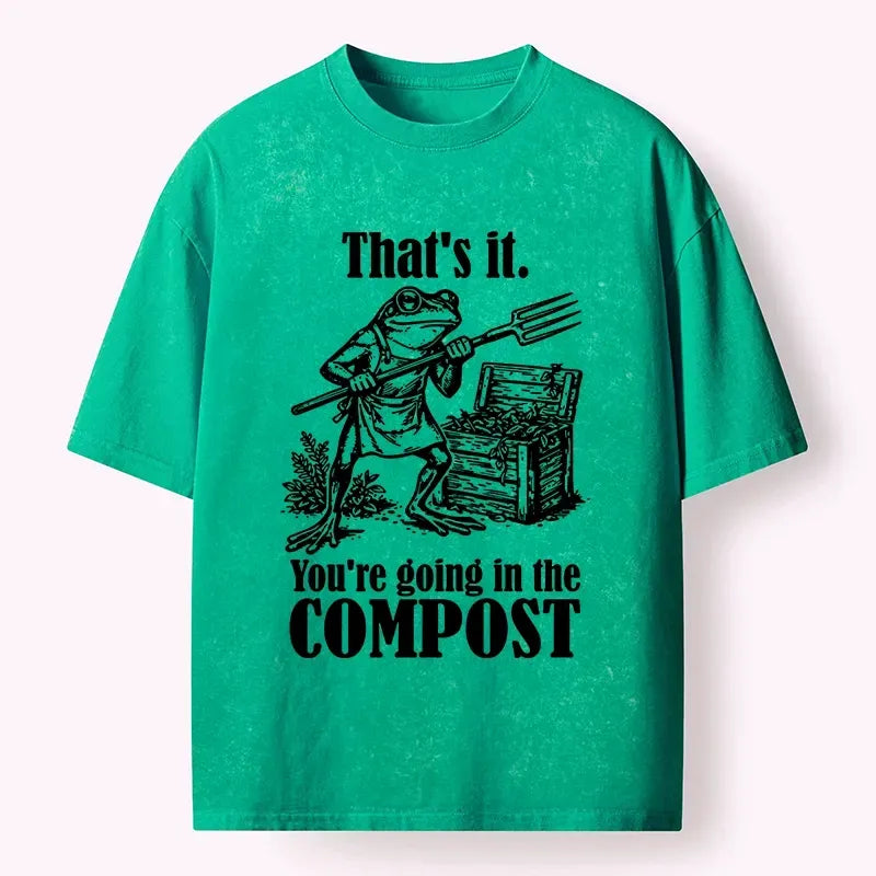 Funny Frog T-Shirt for Summer Vacation