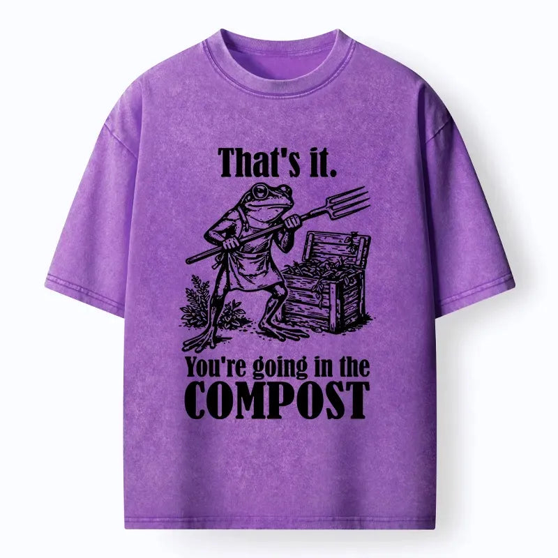 Funny Frog T-Shirt for Summer Vacation
