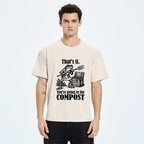Kyoto-Lion Frog¡¯s Compost Threat Washed T-Shirt