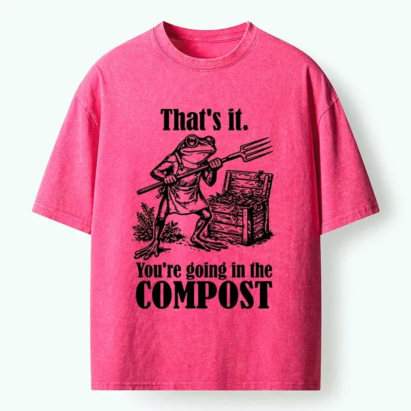 Funny Frog T-Shirt for Summer Vacation
