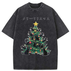 Kyoto Lion Meowy Christmas T-Shirt