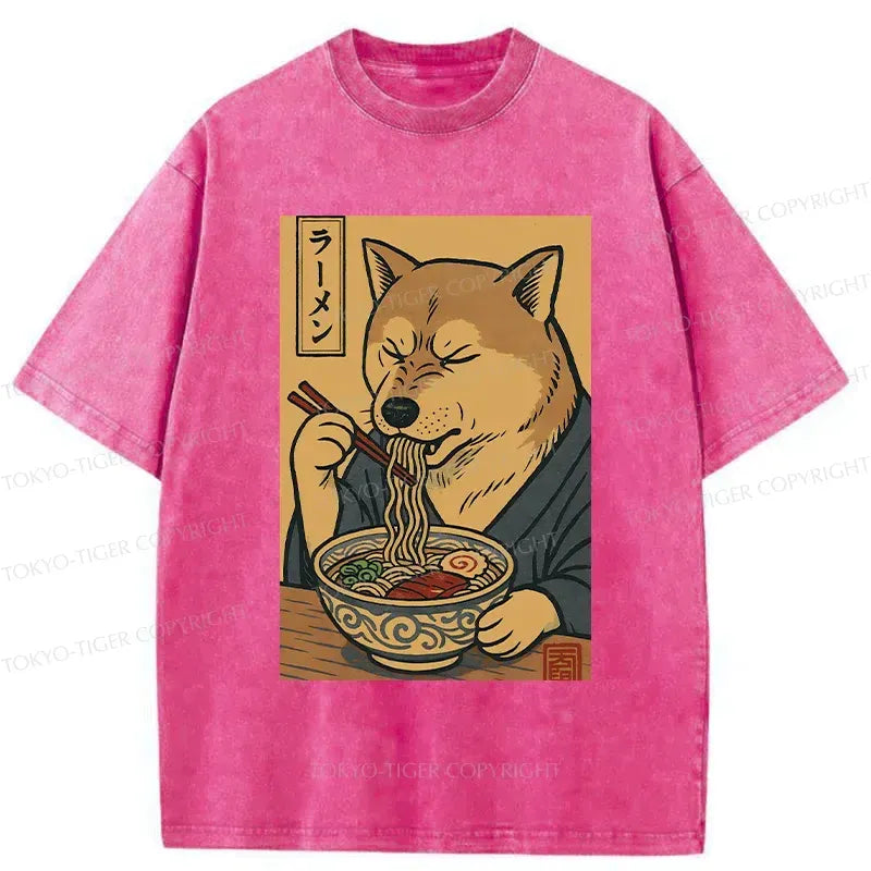 Japanese vintage washed t-shirt for streetwear