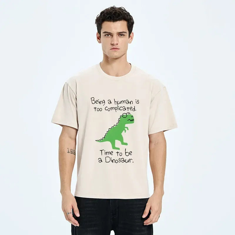 Dinosaur mood t-shirt gift idea