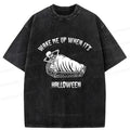 Japanese Washed T-Shirt for Daily Wear
