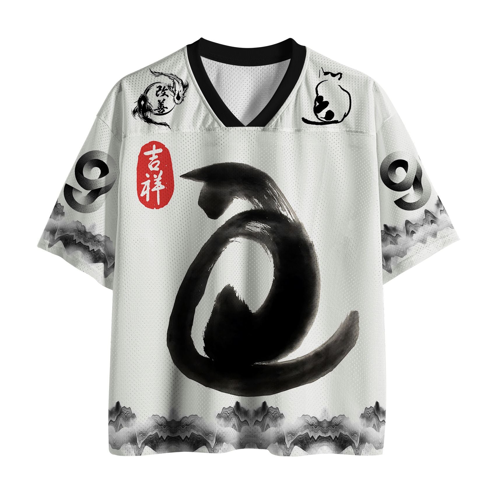 Breathable Mesh Jersey for Daily Wear