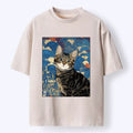Kyoto-Lion Unisex Cotton T-Shirt on Sale
