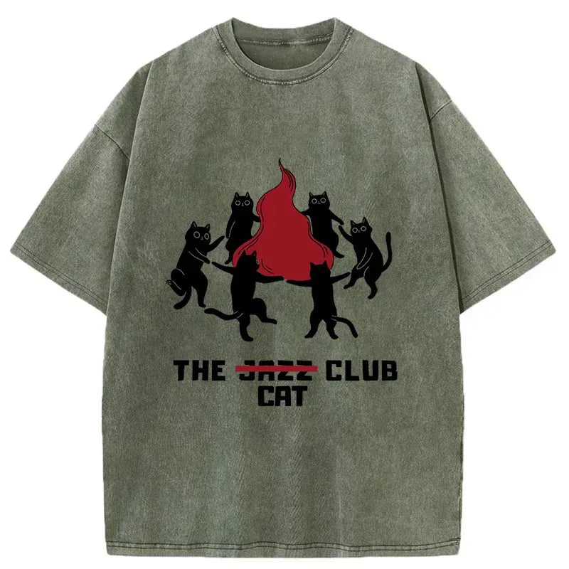Japanese Cat T-Shirt for Daily Wear