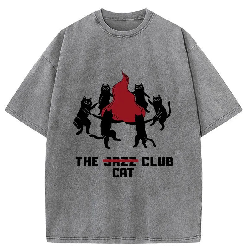 Japanese Cat T-Shirt for Daily Wear