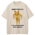 funny japanese cat t-shirt for daily wear