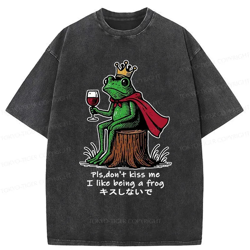 Funny Frog Ukiyo-e T-Shirt on Sale