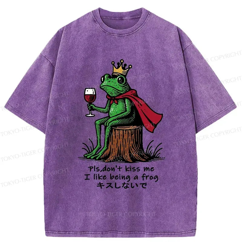 Funny Frog Ukiyo-e T-Shirt on Sale