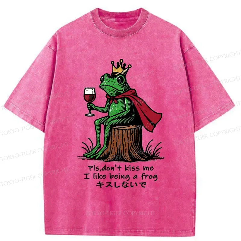 Washed Japanese Frog Tee Best Seller