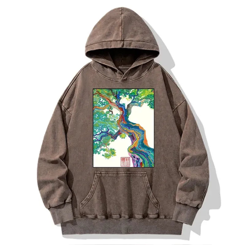 Colorful Japanese Hoodie for Daily Wear