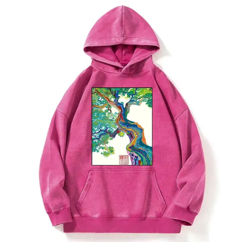 Colorful Japanese Hoodie for Daily Wear