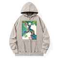 Kyoto-Lion Colorful Magic Tree Washed Hoodie