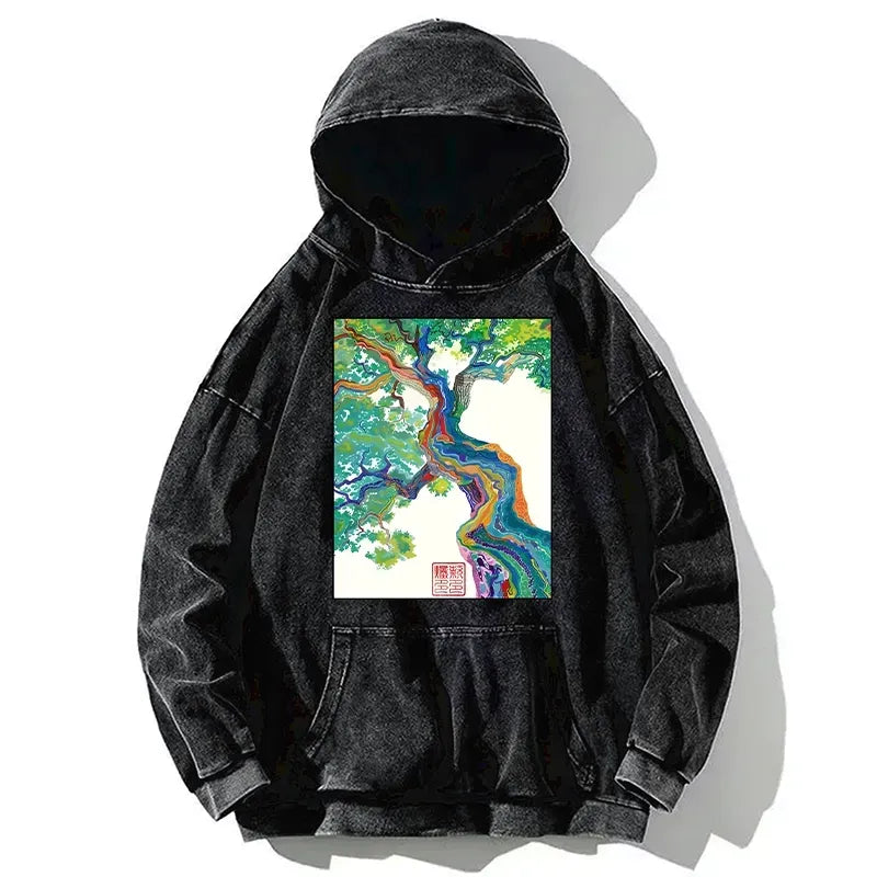 Japanese Magic Tree Hoodie Gift Idea