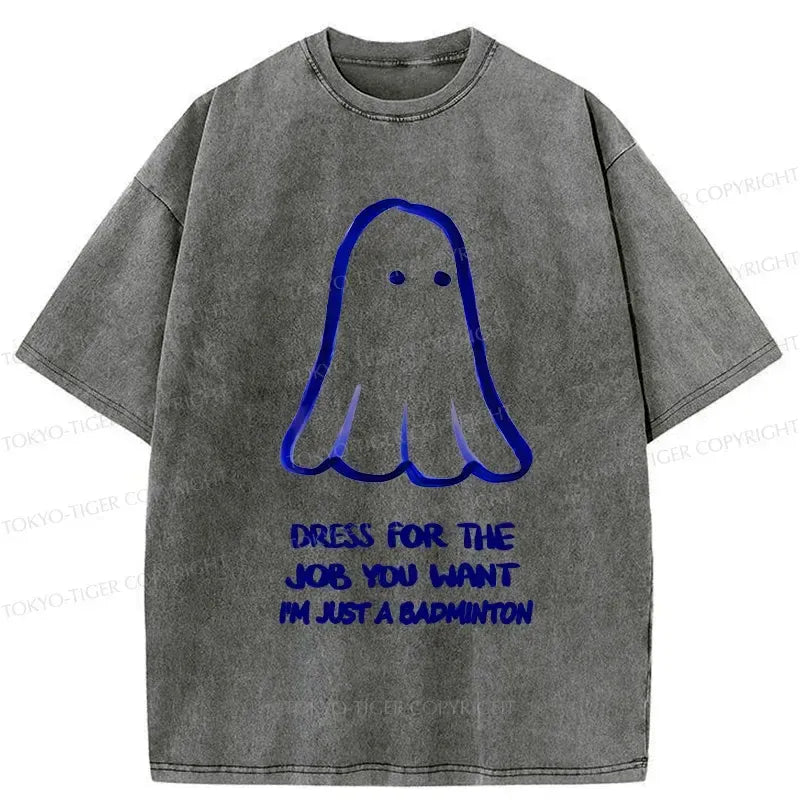 Japanese Vintage Ghost T-Shirt for Summer
