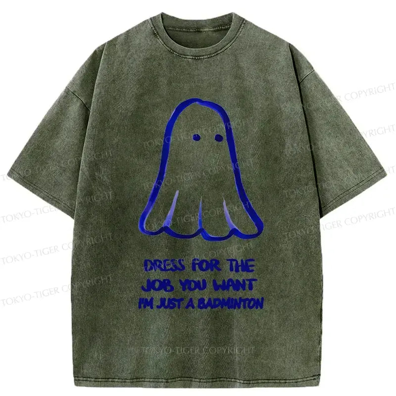 Japanese Vintage Ghost T-Shirt for Summer
