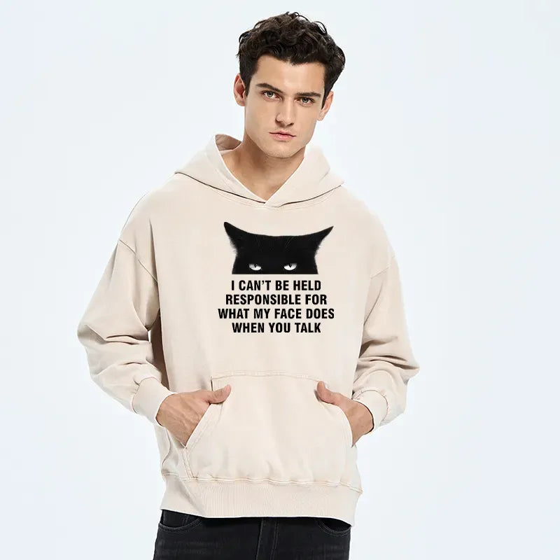 Japanese Cat Hoodie for Daily Wear