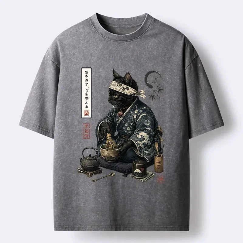 Japanese Ukiyo-e Washed Shirt