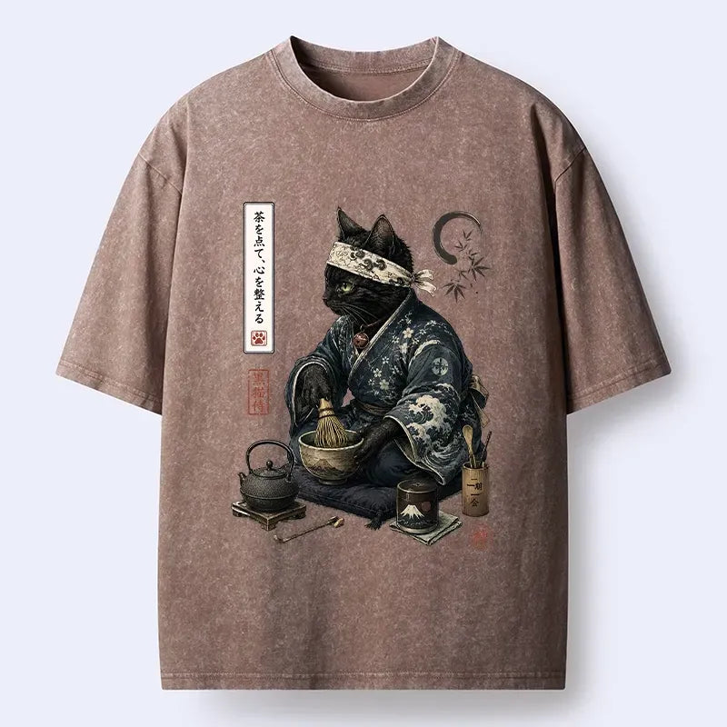 Japanese Ukiyo-e Washed Shirt