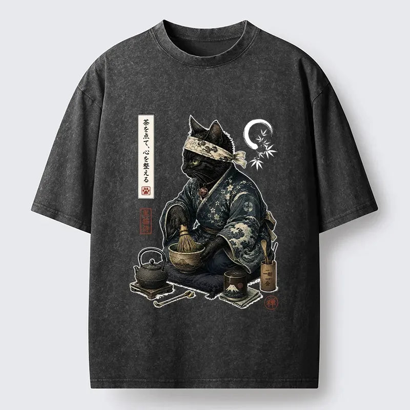 Japanese Ukiyo-e Washed Shirt