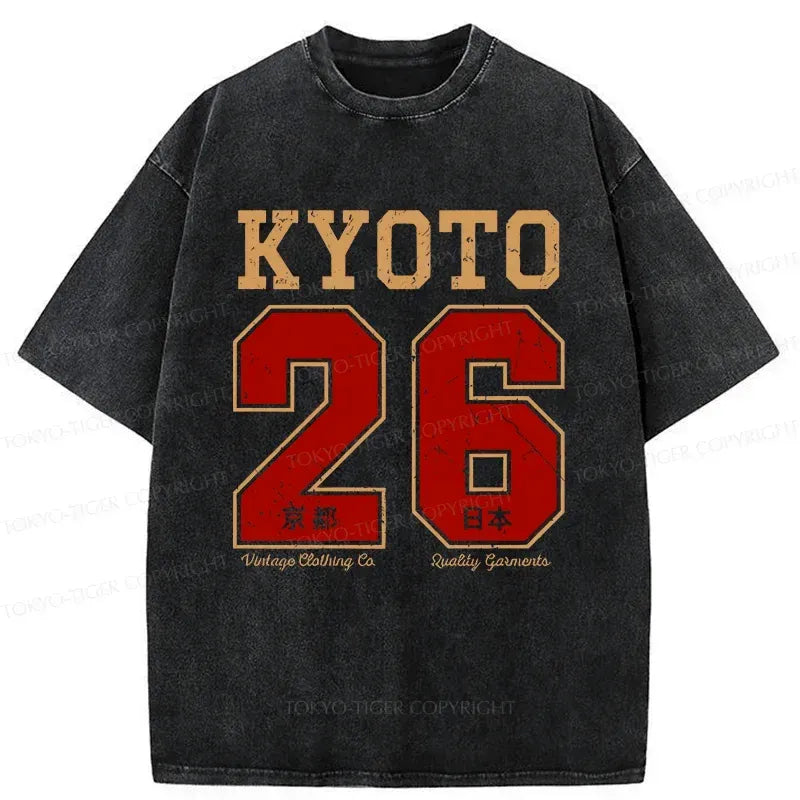 vintage japanese tokyo washed t-shirt