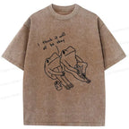 Kyoto Lion Washed T-Shirt for Summer