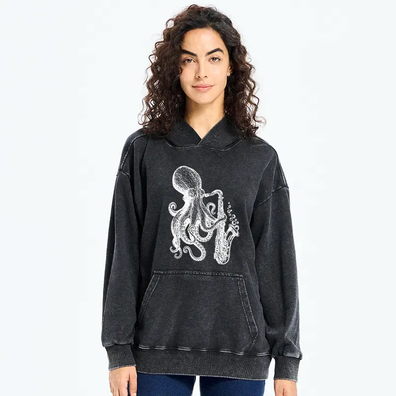 Washed Unisex Hoodie for Everyday Streetwear