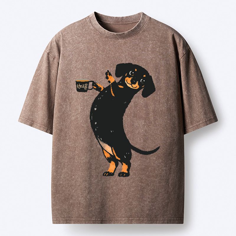 washed unisex t-shirt for daily wear