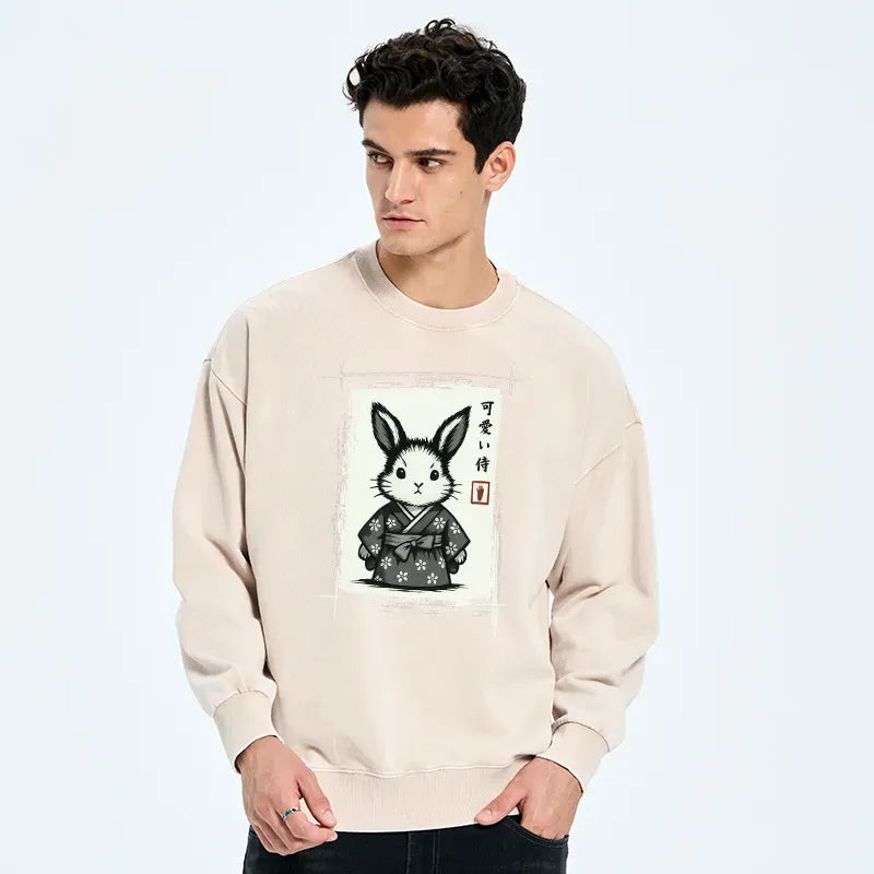 Vintage Kyoto-Lion Sweatshirt for Daily Wear