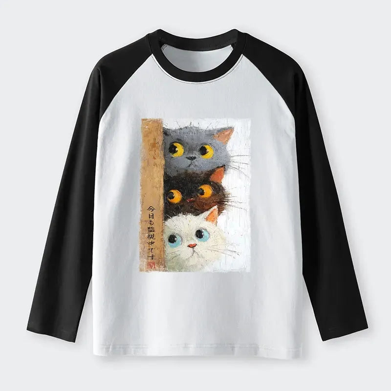 Trendy Unisex Cotton Long Sleeve Top