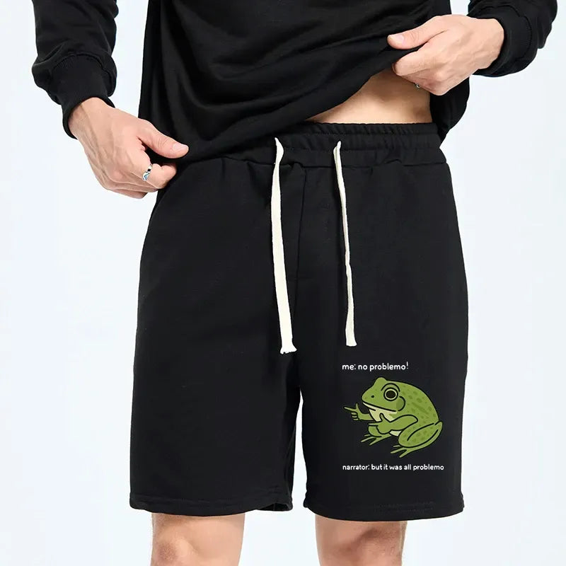 Unisex Frog Shorts for Daily Wear