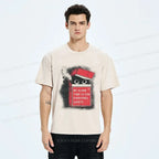 japanese vintage cat t-shirt best seller