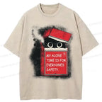 japanese vintage cat t-shirt best seller