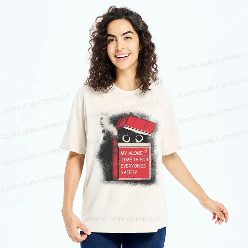washed unisex cat t-shirt free shipping