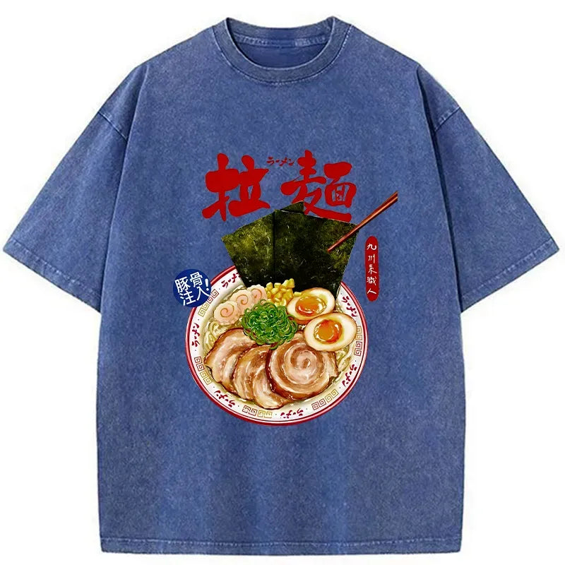 Vintage Japan ramen t-shirt for daily wear