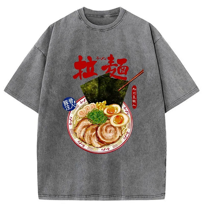 Vintage Japan ramen t-shirt for daily wear