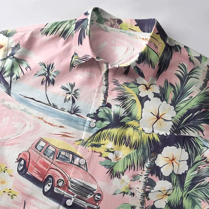 Japanese Vintage Button-up Shirt on Sale