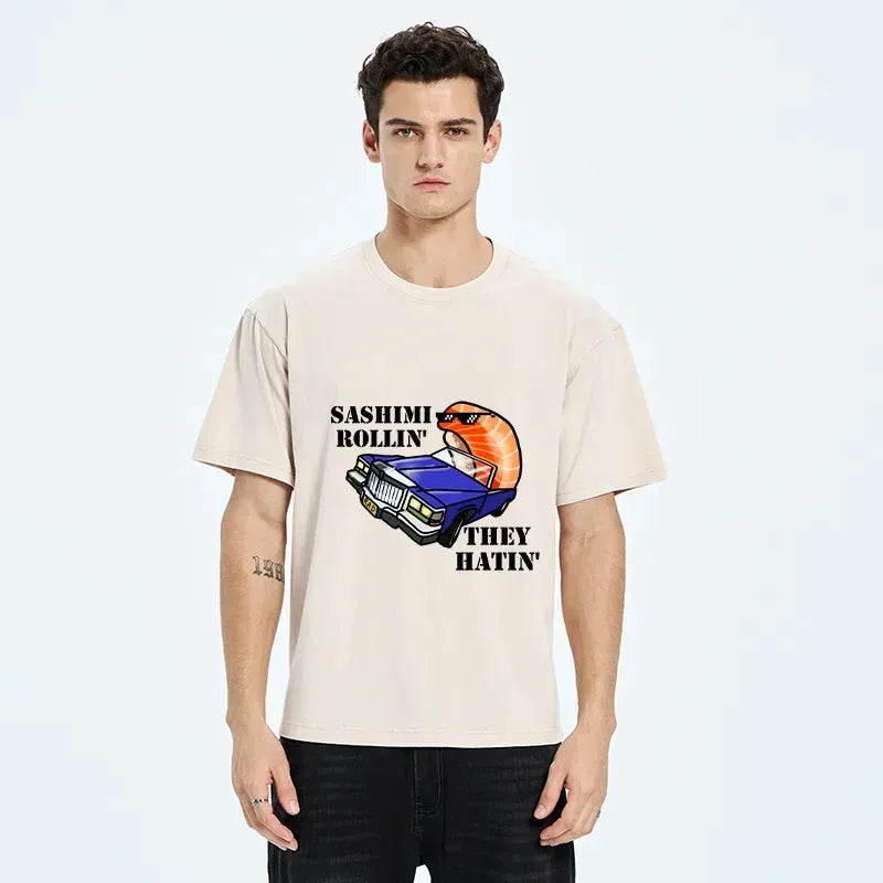 Kyoto Lion Japanese Sushi T-Shirt