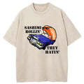 Washed Sushi T-Shirt for Summer