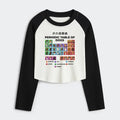 Periodic Table Of Dogs Crop Top