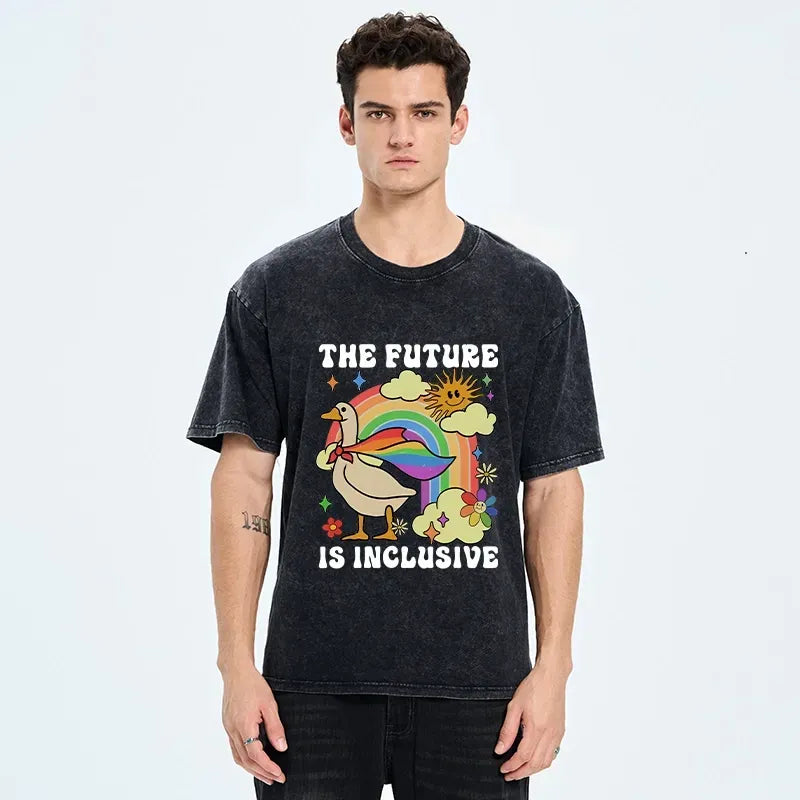 Unisex Washed T-Shirt for Daily Wear