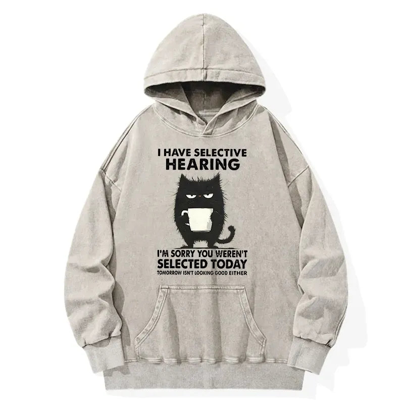 Selective Hearing Hoodie Gift for Him