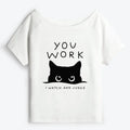 Japanese Cat T-Shirt for Women
